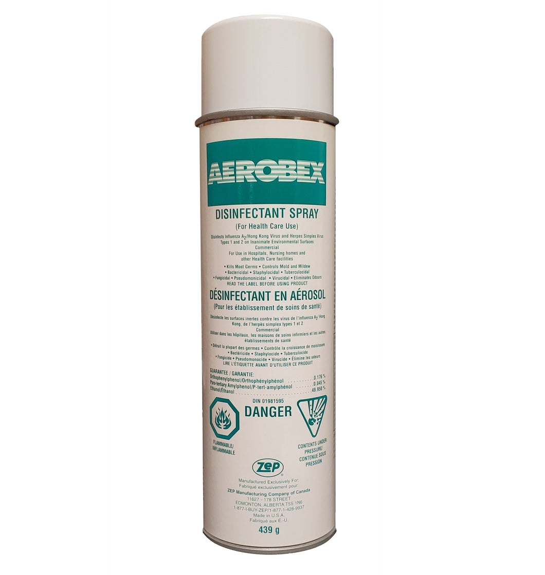 Aerobex Aerosol Surface Sanitizer & Disinfecting Spray 439g