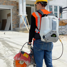 Load image into Gallery viewer, FlowZone Concrete+ Typhoon 2.5 5-Position Variable Pressure Battery Backpack Sprayer (4 Gallon)
