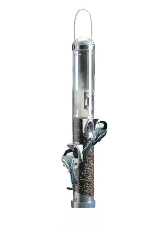 Perky-Pet Seed Silo with Metal Ports # 112CAN