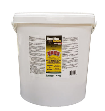 Decimax Soft Bait 10kg (Commercial) indoor/outdoor use