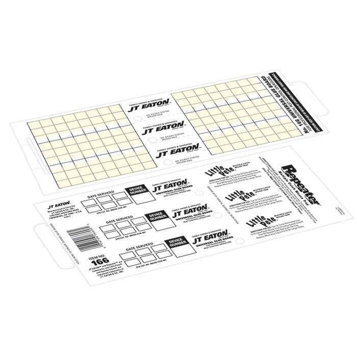 CHS JT Eaton Little Pete Glueboards 72 Card Box foldable perforated for Repeater traps