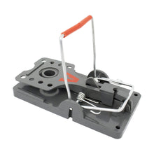 Load image into Gallery viewer, CHS Victor Power-Kill Rat Trap Powerful High-Impact Kill Bar ensures a quick, humane kill Simple to use – set and release with just one click! Large bait trough for easy bait placement Oversized trip pedal is easily activated for higher catch rates Mounting holes allow for attachment to pipes, beams and other hard-to-access places where rats thrive
