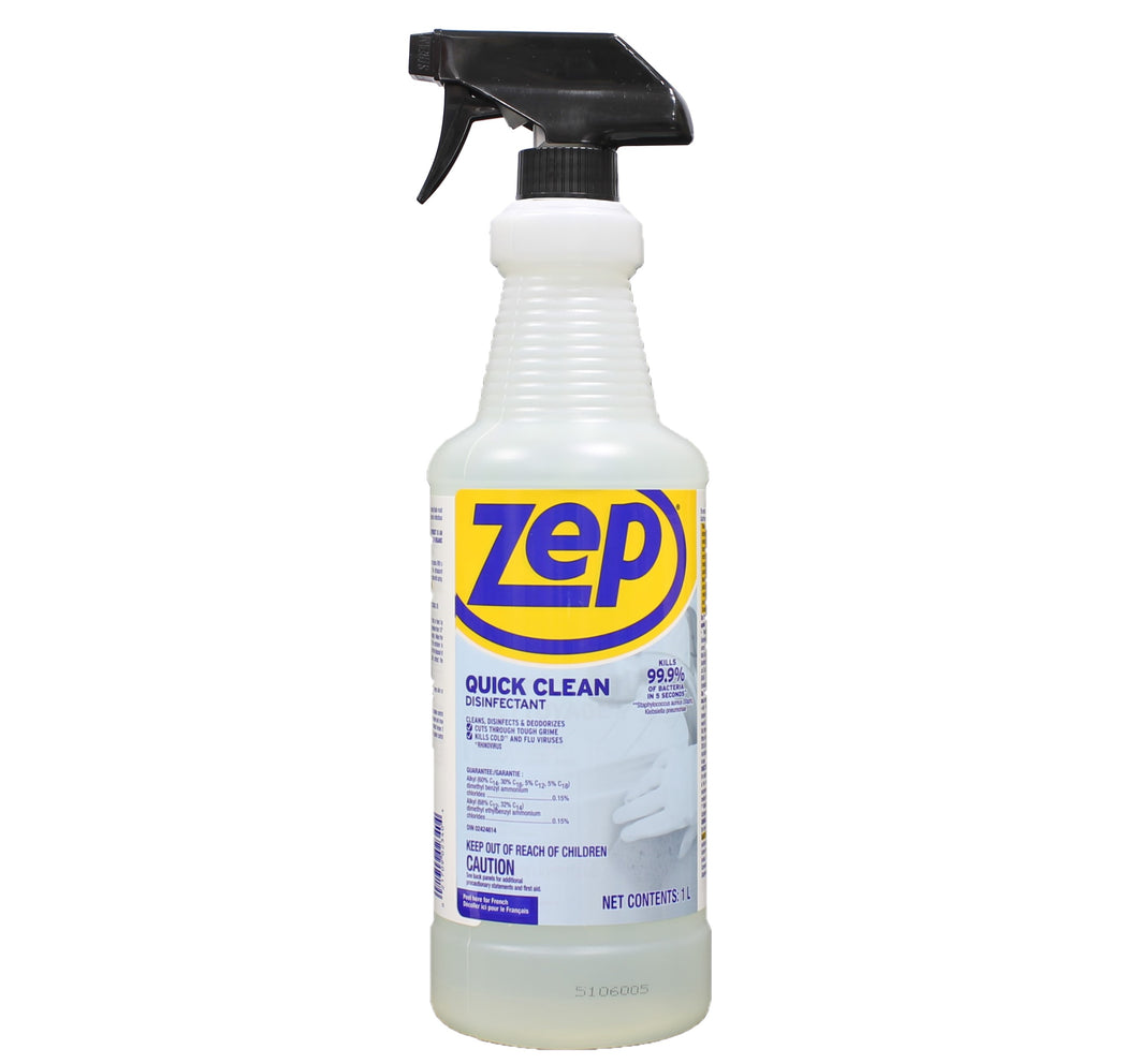 Zep Quick Clean Disinfectant 1L