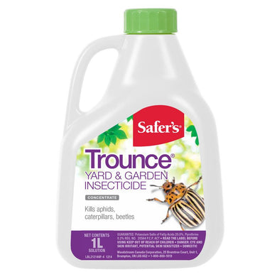 CHS Safer's Trounce Yard & Garden Insecticide Concentrate 500ml for use in your lawn and garden to help control insect populations