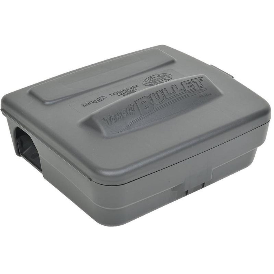 CHS Motomco Tomcat Bullet Rat Bait Station secure, fast, low-profile, tamper-resistant