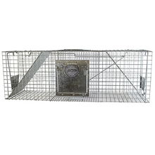 Load image into Gallery viewer, CHS Havahart 2-Door Raccoon Trap w/ Timed Release (998) easy to set and release Designed for safe, humane catch and release of bobcats, raccoons, opossums, small foxes and groundhogs
